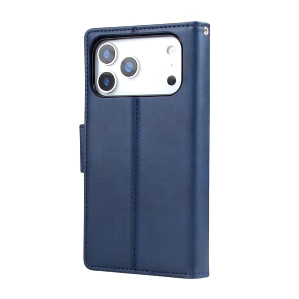 iPhone 17 Pro Miro Läderfodral med Ställfunktion