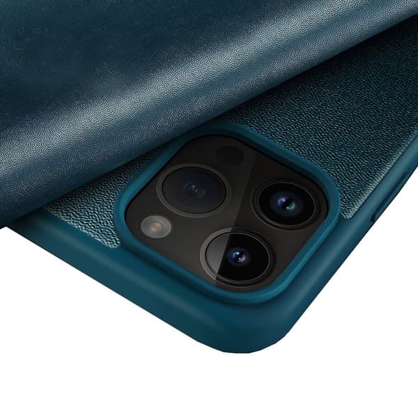 iPhone 14 Pro Max  Läderfodral med Visningsfönster