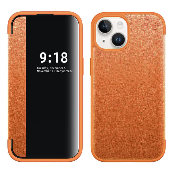 iPhone 15 Fodral med SIM-förvaring & fönster