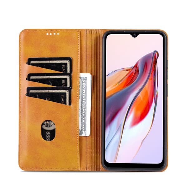 Lyxigt läderfodral för Redmi 12C