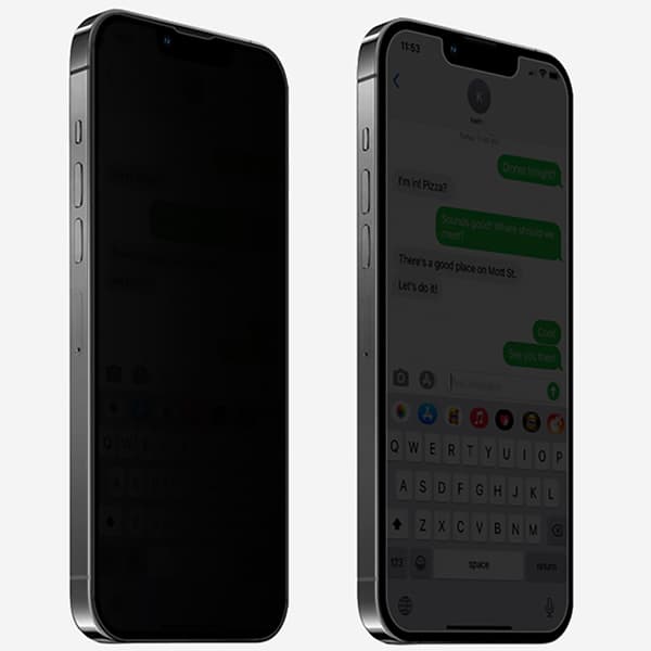 iPhone 17 Pro Max Skärmskydd 2-pack  Transparent & Svart