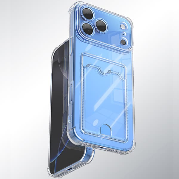 iPhone 17 Pro Max TPU Skal  Klar, Greppvänlig & Smart