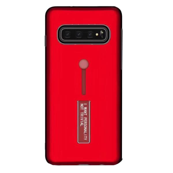 Samsung Galaxy S10 Plus - Elegant Skal med Silikonring