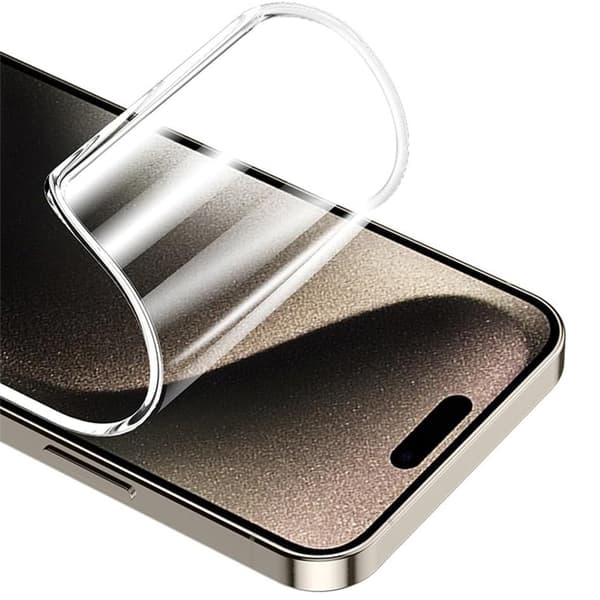 iPhone 15 hydrogel skärmskydd 2-pack