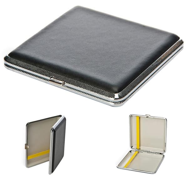 Stilsäkert Pu-Läder Cigarett Fodral