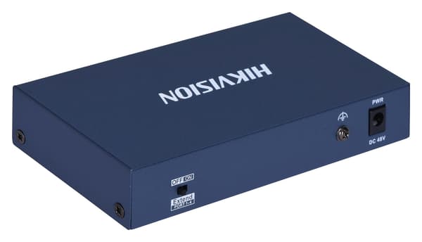 Hikvision DS-3E0106HP-E Unmanaged Fast Ethernet (10/100) PoE Switch Blue