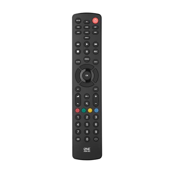 One For All Universal Remote Control for 8 Devices - URC 1280 Urc1280