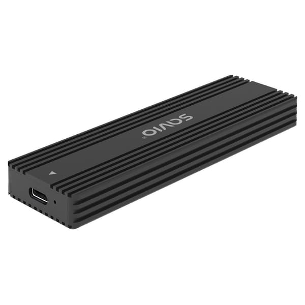 Savio AK-84 M.2 SSD Enclosure Black USB 3.1 Gen 2
