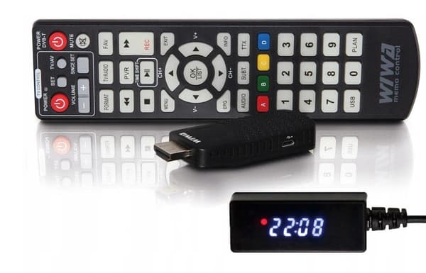 WIWA H.265 MINI DVB-T/T2 Tuner | Digital Terrestrial Decoder