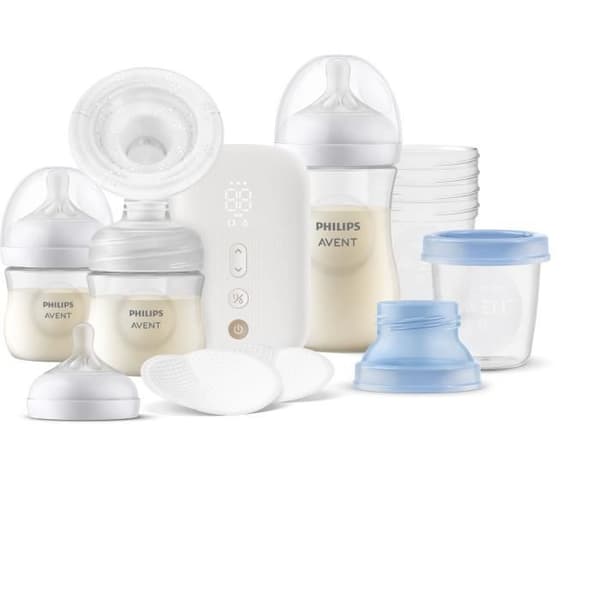 PHILIPS Electric Breast Pump Kit - Rechargeable - Simple - Natural Motion