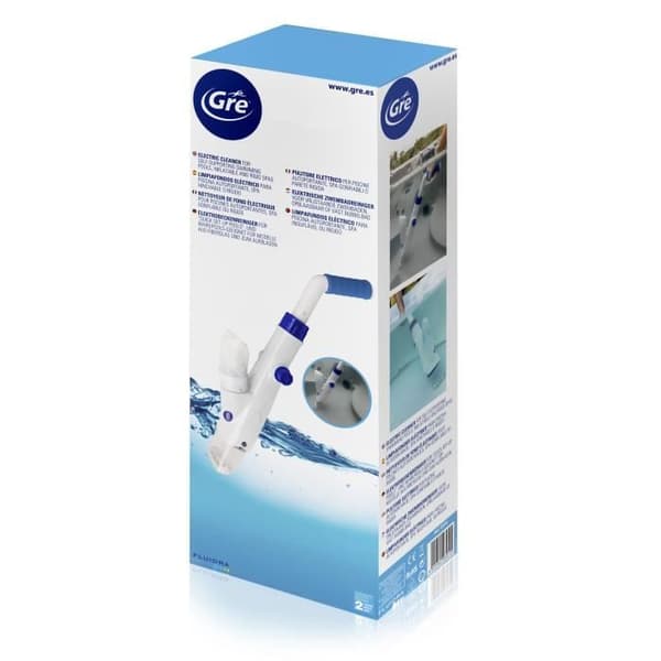 GRE Battery-Powered Electric Pool and Spa Vacuum Cleaner - 9.6V