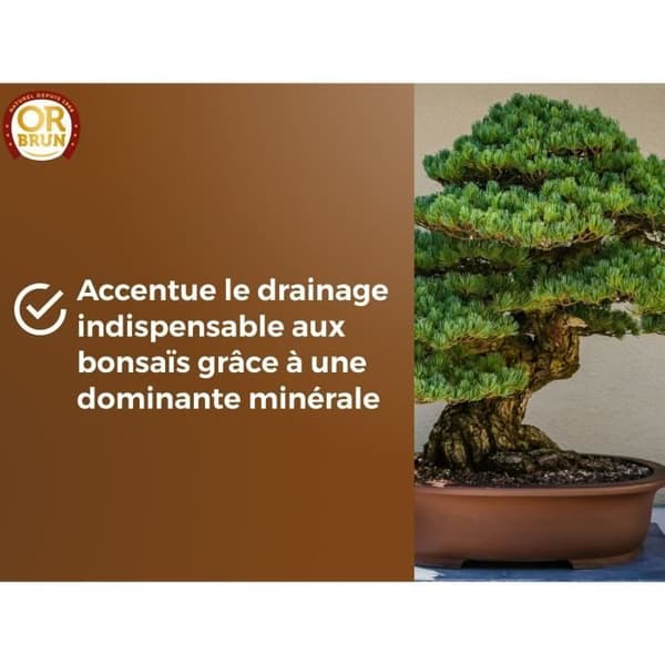 OR BRUN Bonsai Soil - OBRTBON6U - 6 L