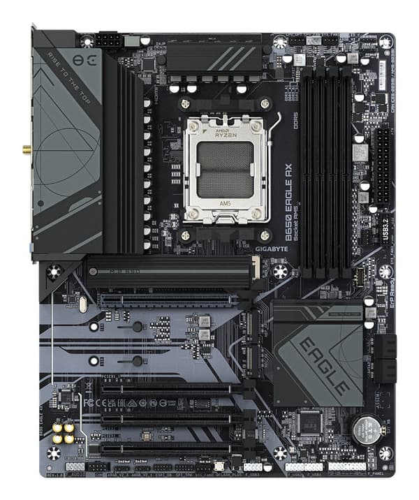 Gigabyte B650 EAGLE AX - Motherboard - ATX - Socket AM5 - AMD B650 Chipset - USB-C 3.2 Gen 1, USB 3.2 Gen 2