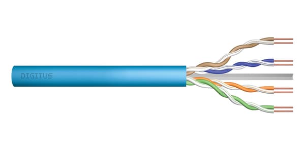 DIGITUS CAT 6A U/UTP Installation Cable 500 m Simplex Dca