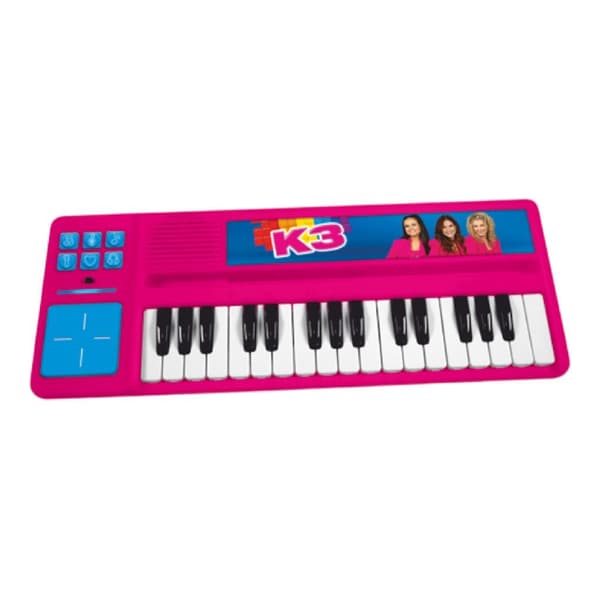 K3 Piano with Drum Pad Pink/Blue