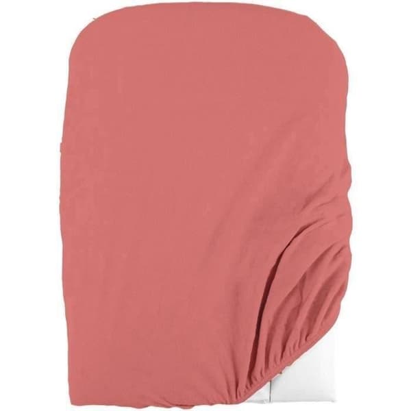 Terry Cloth Changing Mat Cover - Terracotta - 50 x 75 cm