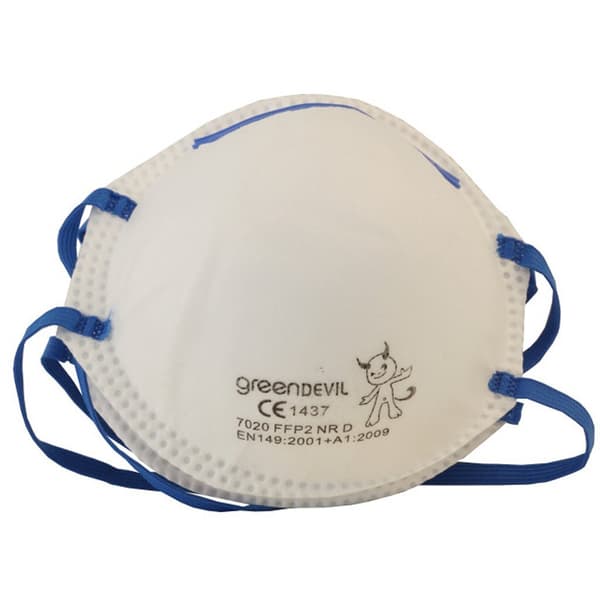 Connex FFP2 Dust Masks 2 Pieces White/Blue