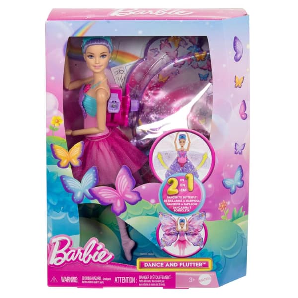 Barbie Dance and Flutter Doll with Butterfly Transformation