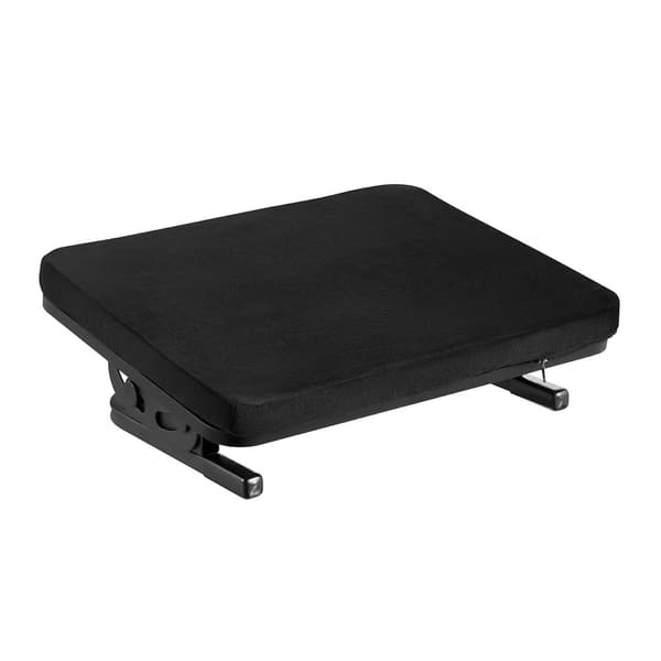 Maclean MC-460 Ergonomic Footrest - Adjustable Tilt Angle - Removable Cushion