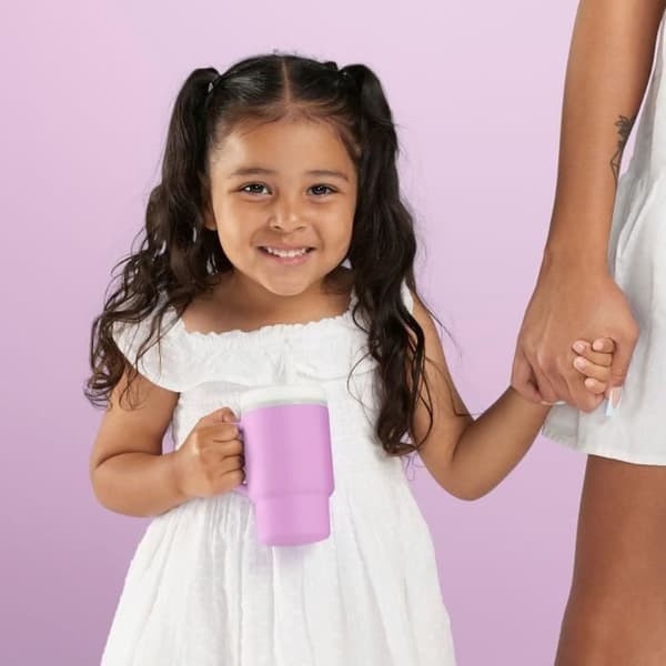 Infantino My First Cup - Silicone - Mauve - 255 ml