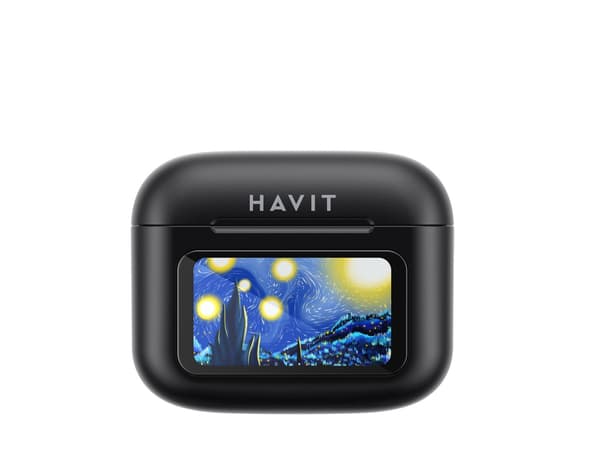 Havit TWS Wireless Headphones 5.4 Bluetooth 500mAh Black