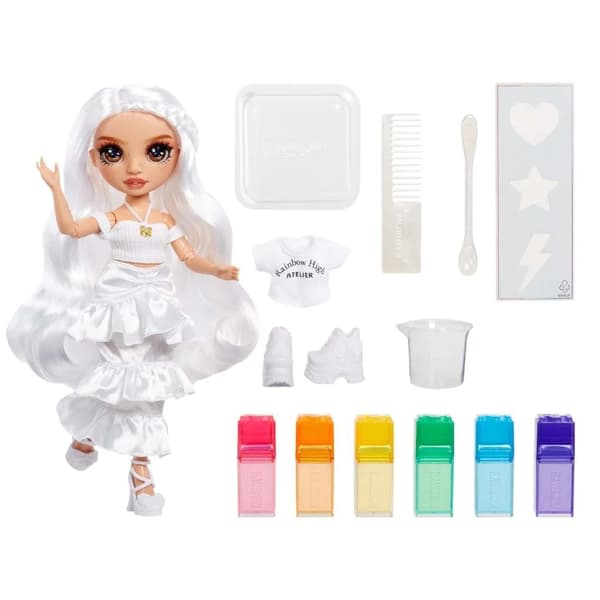 Rainbow High WaterColor & Create Pop Doll