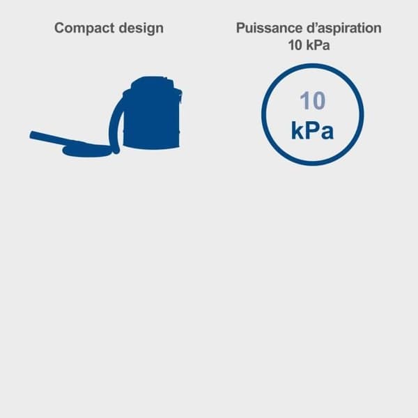 SCHEPPACH Cordless Ash Vacuum Cleaner 10kPa C-AVC15-X - Set S