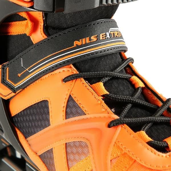 NILS NA14112 Black-Orange Inline Skates Size 42