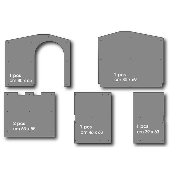 Bama Pet Dog Kennel Insulation Panels Large
