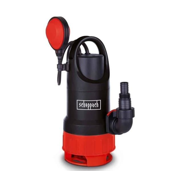 Scheppach DWP750 Combination Wastewater Pump - 750 W - Max Flow Rate 20000 l/h