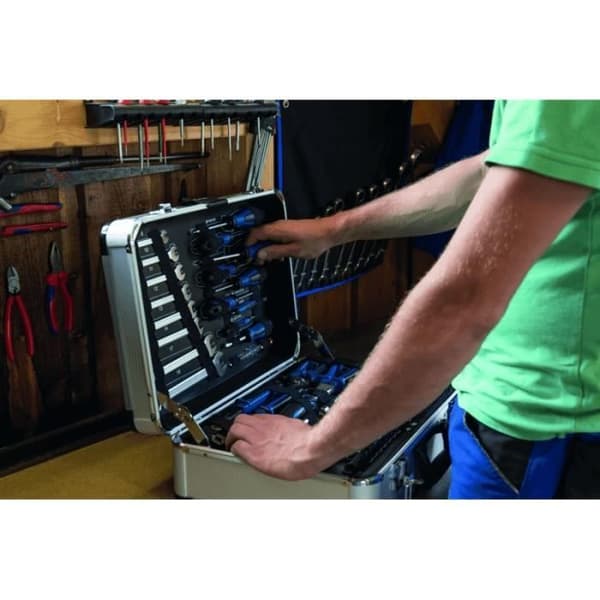SCHEPPACH Tool Set - 102 Pieces - TB150 - Chrome Vanadium 102-piece