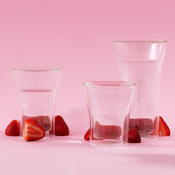 BODUM Glass Set - ASSAM - Double Wall - 0.25 L - Transparent