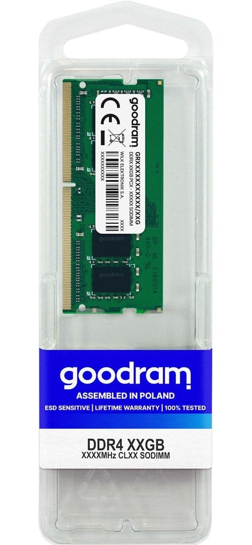 Goodram GR3200S464L22/16 G 16 GB DDR4 3200 MHz Memory Module
