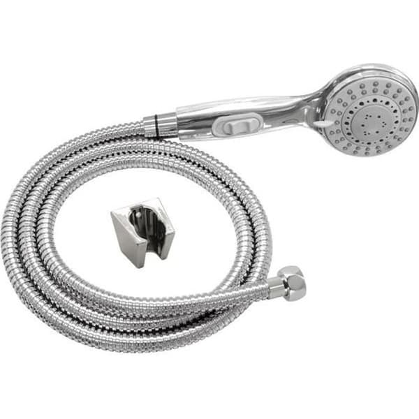 ROUSSEAU Shower Head Flexible 3 Jets STOP'O Chrome 3JETS