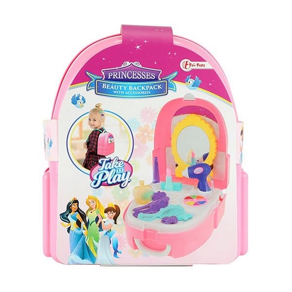 Princesses Beauty Set Backpack 19-piece