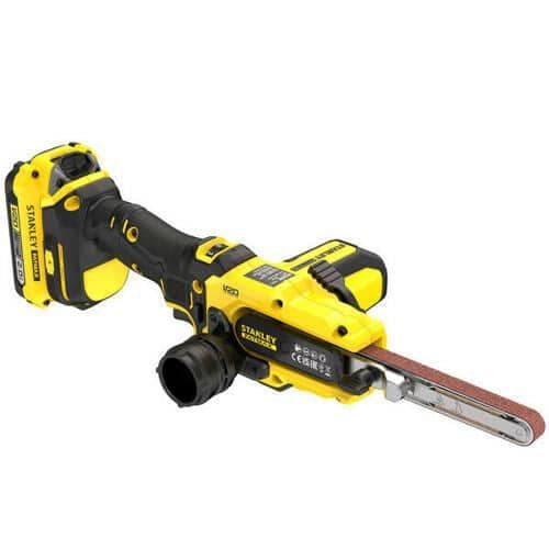 Stanley FatMax V20 Cordless Bandfile 18V with 3 Sanding Belts