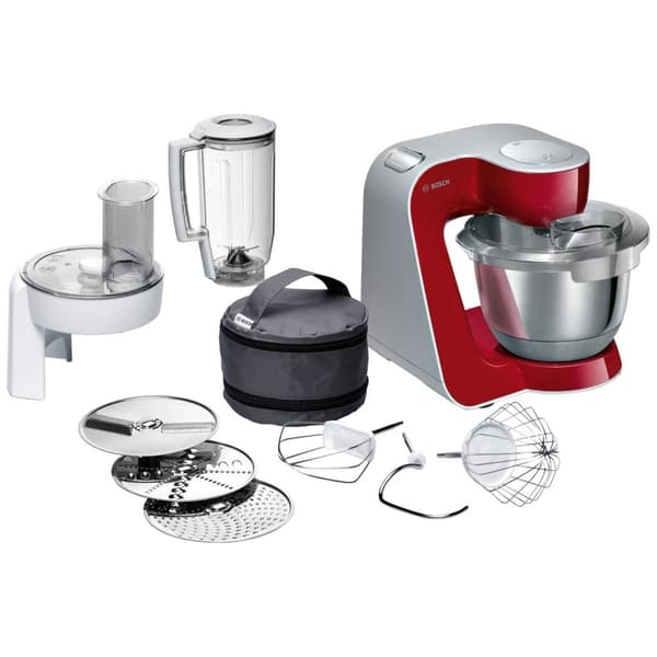 Bosch MUM5X720 Kitchen Machine Red/Silver 3.9 L 1000W