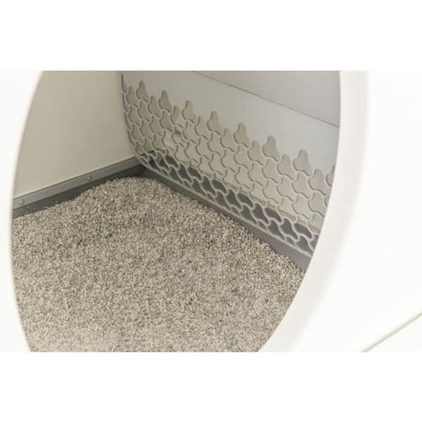 TRIXIE Automatic Litter Box - Self-Cleaning - Plastic - 53 × 55.5 × 52 cm - White