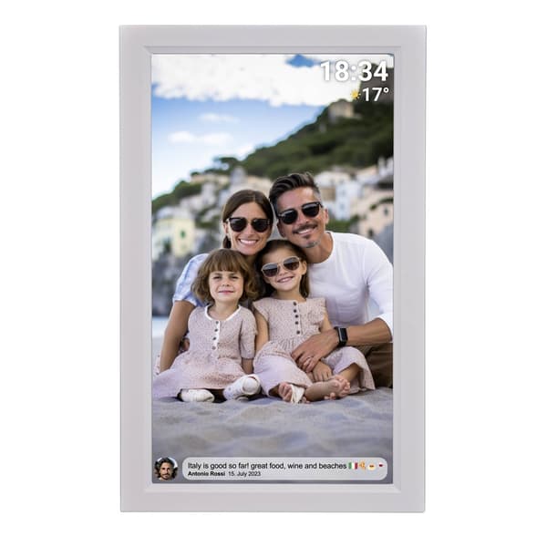 Denver PFF-1503 Digital Photo Frame 15.6" Touchscreen Wi-Fi