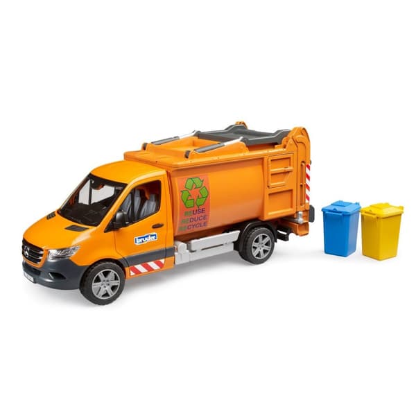 Bruder Mercedes Sprinter Garbage Truck + 2 Containers