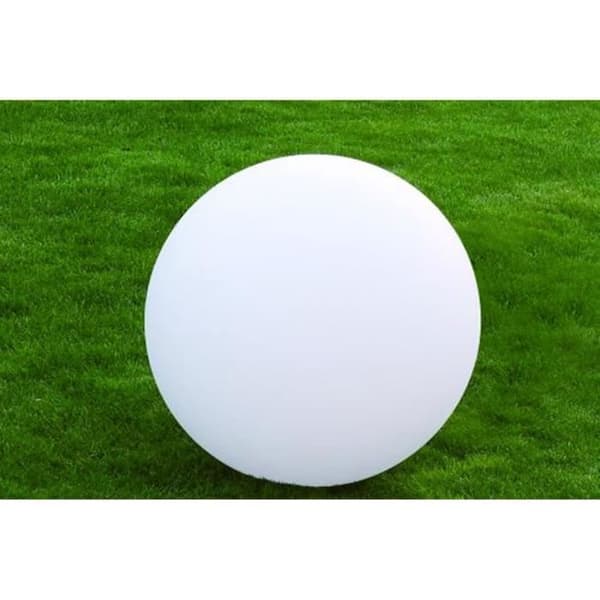 LUMISKY LED Outdoor Wired Light Sphere - White BOBBY - Ø50cm E27 Base