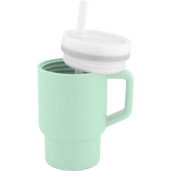 Infantino My First Silicone Cup - 255 ml - Cool Mint