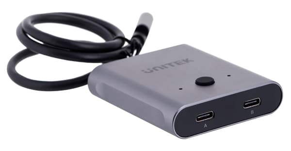 UNITEK - USB-C 2 in 1 Out Signal Switch - 4K
