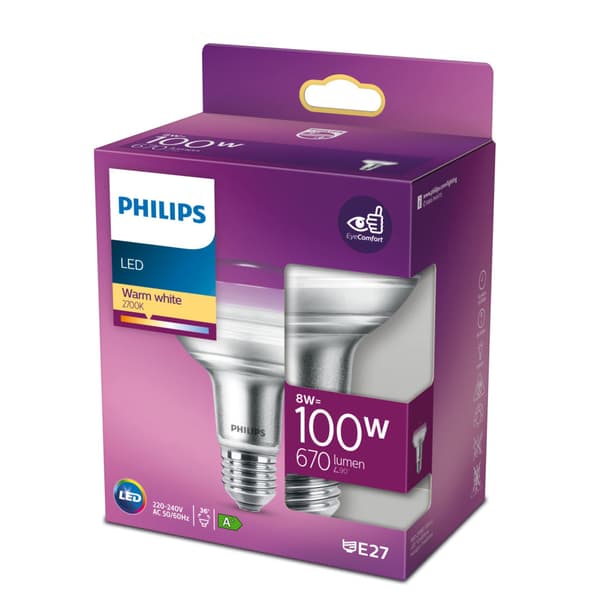 Philips LED Reflector 100W E27 Warm White