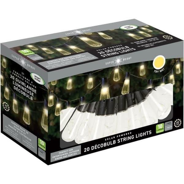 DecoBulb String Lights 10 L - 20 bulbs - 10 m