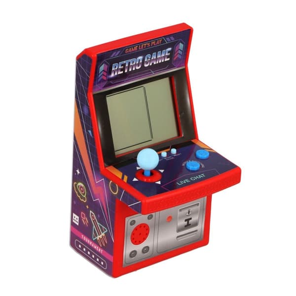 Assorted Arcade Game - Retro Brickgame Machines in Red and Blue