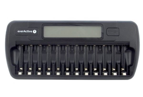 EverActive NC-1200 Processor Charger for AA/AAA Batteries