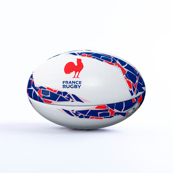 GILBERT Rugby Ball - France Supporter - Size 5
