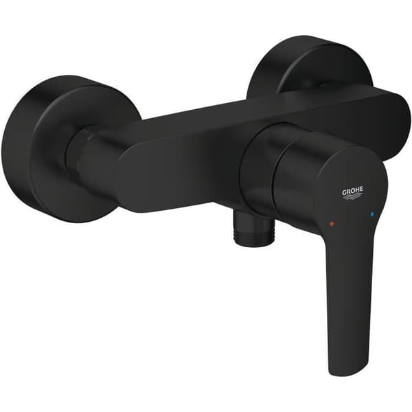 GROHE Start Single-Lever Shower Mixer - Matte Black - Exposed Wall Mounting