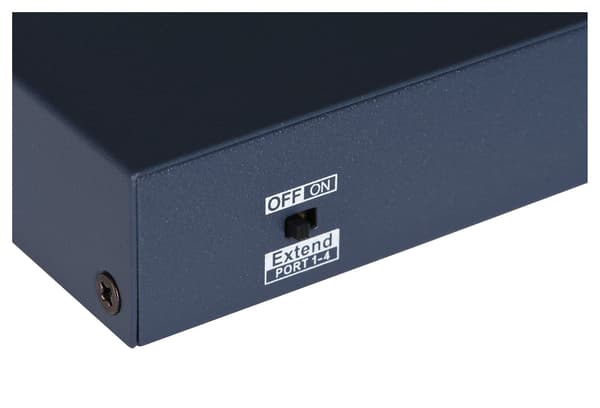 Hikvision DS-3E0106HP-E Unmanaged Fast Ethernet (10/100) PoE Switch Blue